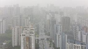 Sand-blowing Weather in Chongqing