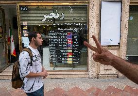 Daily Life In Tehran On The Day Of The Iran-U.S. Talks