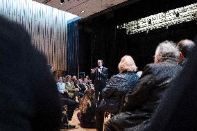 Bruno Retailleau At His Campaign Meeting - Balma
