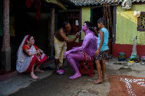 Charak And Gajon Festival In India.