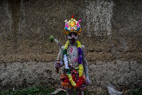 Charak And Gajon Festival In India.