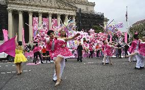 Cherry blossom festival in Washington