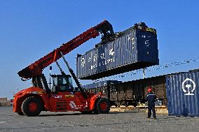 2025 Q1 National Railways Freight Sent Cumulative Increase