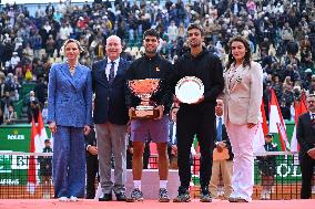 Prince Albert II And Charlene At Rolex Masters Final - Monaco