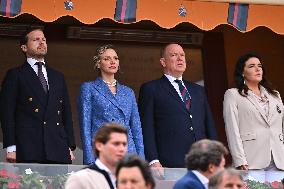 Prince Albert II And Charlene At Rolex Masters Final - Monaco