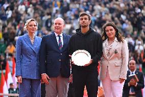 Prince Albert II And Charlene At Rolex Masters Final - Monaco