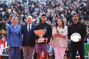 Prince Albert II And Charlene At Rolex Masters Final - Monaco