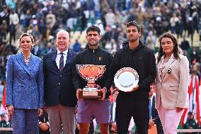 Prince Albert II And Charlene At Rolex Masters Final - Monaco