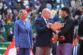 Prince Albert II And Charlene At Rolex Masters Final - Monaco