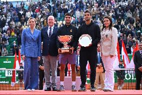Prince Albert II And Charlene At Rolex Masters Final - Monaco