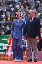 Prince Albert II And Charlene At Rolex Masters Doubles Final - Monaco