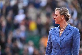 Prince Albert II And Charlene At Rolex Masters Doubles Final - Monaco