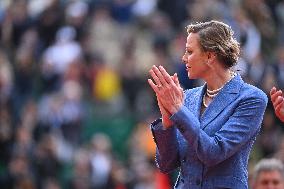 Prince Albert II And Charlene At Rolex Masters Doubles Final - Monaco