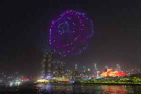 Drone Light Show in Chongqing