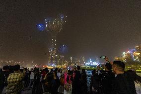Drone Light Show in Chongqing