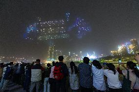 Drone Light Show in Chongqing