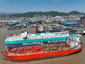 China Total Import And Export Value Increases in Q1 2025