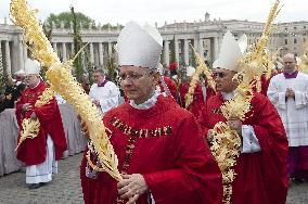 Palm Sunday Celebration in Vatican