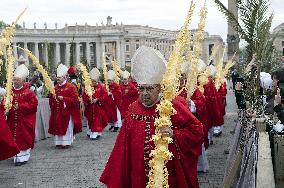 Palm Sunday Celebration in Vatican
