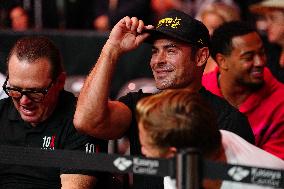 Zac Efron At UFC 314 - Miami