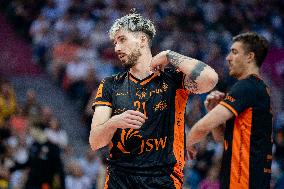 Aluron CMC Warta Zawiercie v JSW Jastrzebski Wegiel - Polish Volleyball Cup 2025 Final