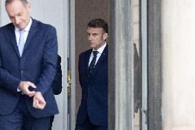 Emmanuel Macron welcomes the President of Iraq autonomous Kurdistan - Paris