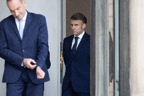 Emmanuel Macron welcomes the President of Iraq autonomous Kurdistan - Paris