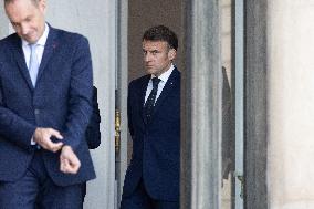 Emmanuel Macron welcomes the President of Iraq autonomous Kurdistan - Paris