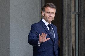 Emmanuel Macron welcomes the President of Iraq autonomous Kurdistan - Paris