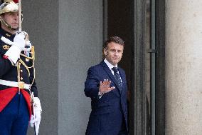 Emmanuel Macron welcomes the President of Iraq autonomous Kurdistan - Paris