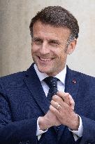 Emmanuel Macron welcomes the President of Iraq autonomous Kurdistan - Paris
