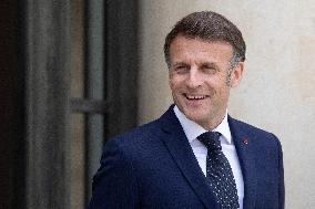 Emmanuel Macron welcomes the President of Iraq autonomous Kurdistan - Paris