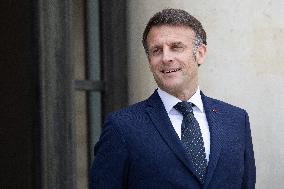 Emmanuel Macron welcomes the President of Iraq autonomous Kurdistan - Paris