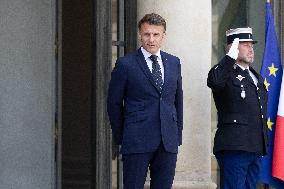 Emmanuel Macron welcomes the President of Iraq autonomous Kurdistan - Paris