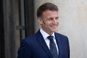 Emmanuel Macron welcomes the President of Iraq autonomous Kurdistan - Paris