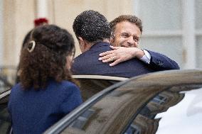 Emmanuel Macron welcomes the President of Iraq autonomous Kurdistan - Paris