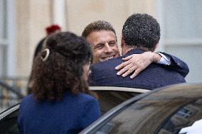 Emmanuel Macron welcomes the President of Iraq autonomous Kurdistan - Paris