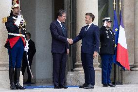 Emmanuel Macron welcomes the President of Iraq autonomous Kurdistan - Paris