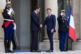 Emmanuel Macron welcomes the President of Iraq autonomous Kurdistan - Paris