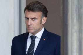 Emmanuel Macron welcomes the President of Iraq autonomous Kurdistan - Paris