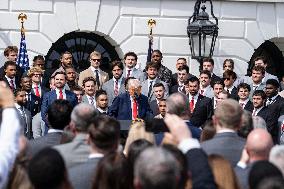 College Football National Champions - The Ohio State University At The White House