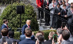 College Football National Champions - The Ohio State University At The White House