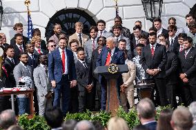 College Football National Champions - The Ohio State University At The White House