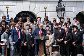 College Football National Champions - The Ohio State University At The White House