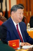 Chinese President Xi in Hanoi
