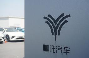 Nezha Automobile Close in Hangzhou