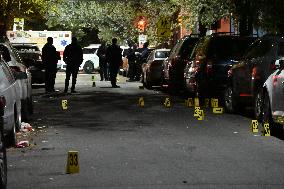 One Man Fatally Shot And Two Other Men Shot On North 18th Street In North Central Philadelphia Pennsylvania