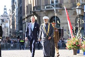 Oman State Visit - Welcome Ceremony in Amsterdam