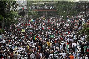 March for Gaza Rally in Dhaka - Bangladesh