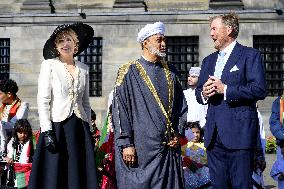 Oman State Visit - Welcome Ceremony in Amsterdam